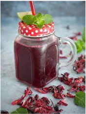 Bissap Rouge- Pasteque (Red Hibiscus and Watermelon)